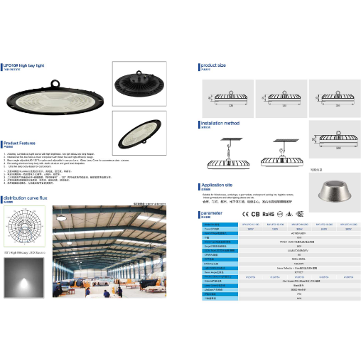 LED screw workshop suspension rod mining light