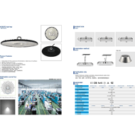 LED waterproof UFO flying saucer light