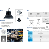 150W high shed workshop light