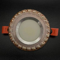 Living Room Crystal Dark LED spotlights