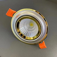 Gold and silver double color restaurant household spotlights