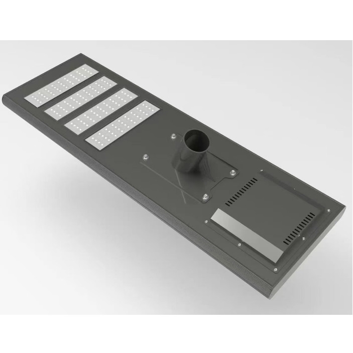 Energy-saving street lamps with integrated design