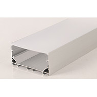 Surface mounted aluminum alloy line light slot