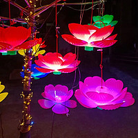 Outdoor Waterproof Lotus Lanterns