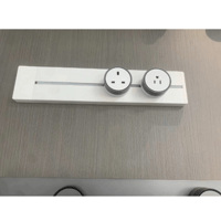 Kitchen sideboard rail socket