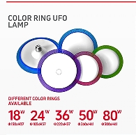 New smart light sensing LED UFO Lamp