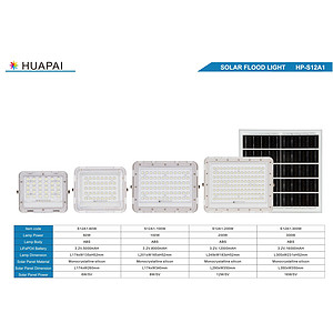 Energy-saving solar floodlights