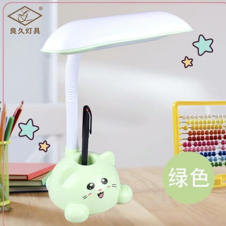綠色可愛柔光臺(tái)燈