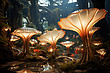 蘑菇造型灯——独特的照明之选