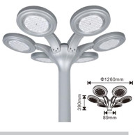 Petal-shaped six-leaf  garden lamp