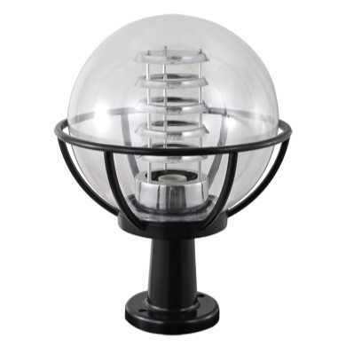 Globe outdoor column head light