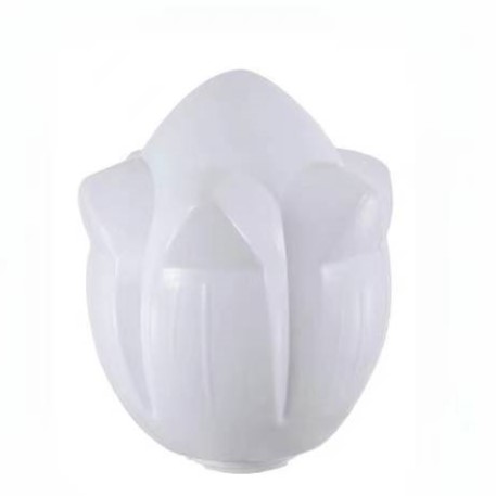 Lotus shaped lampshade for outdoor street lights