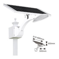 Outdoor solar arm lights lawn lamp