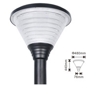 Screw-thread outdoor courtyard lamp