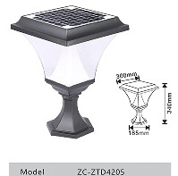 Quadrate palace wind lamp