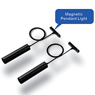 Magnetic design combination package track light