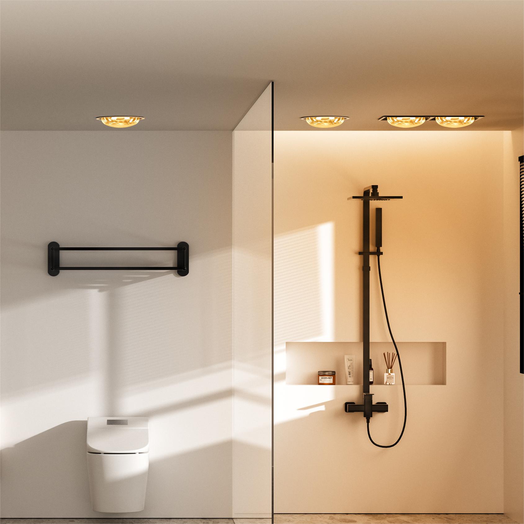 Simple Ceiling Decorative Bath Light