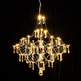 Modern light luxury indoor crystal chandelier