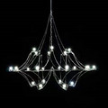 Modern minimalist stylish interior chandelier