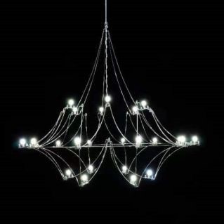 Modern minimalist stylish interior chandelier