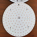 160mm round aluminum substrate wickboard