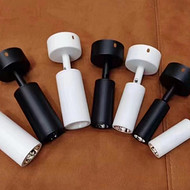 Adjustable surface-mounted spotlight