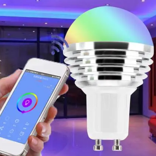 Intelligent remote control color light bulb
