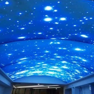 Soft film ceiling lamp transmission film