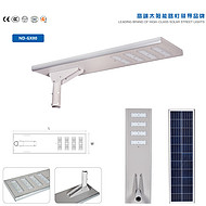 Outdoor solar street lights in new rural areas