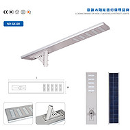 Outdoor wind resistant super bright street lights