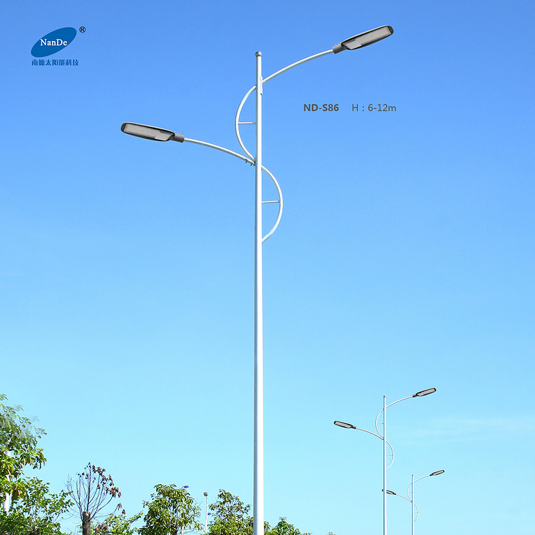 Dual lighting LED street lights