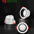 Light luxury LED embedded anti glare light