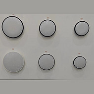 Modern minimalist LED circular ceiling light