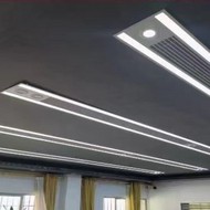 LED embedded air conditioning vents with lights parts