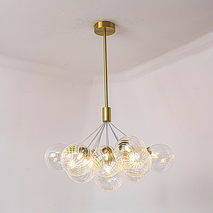 Modern minimalist indoor chandelier