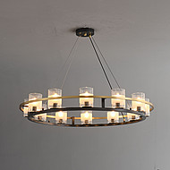 Modern American style restaurant chandelier