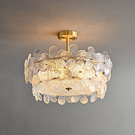 French style light luxury flower chandelier