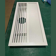 Modern minimalist air conditioning vent surface light source