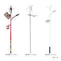 Solar and wind complementary street lights