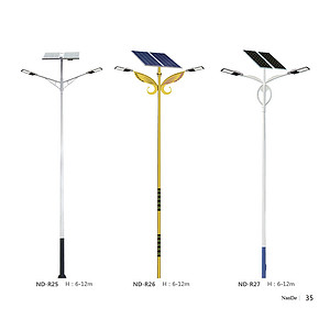 Strictly select solar street lights for outdoor lighting