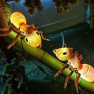 Outdoor dynamic simulation insect light