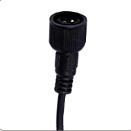 Quick connect socket for power supply