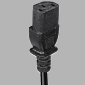 Three holes power cord product suffix