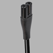 Octagonal port two hole two core plugs