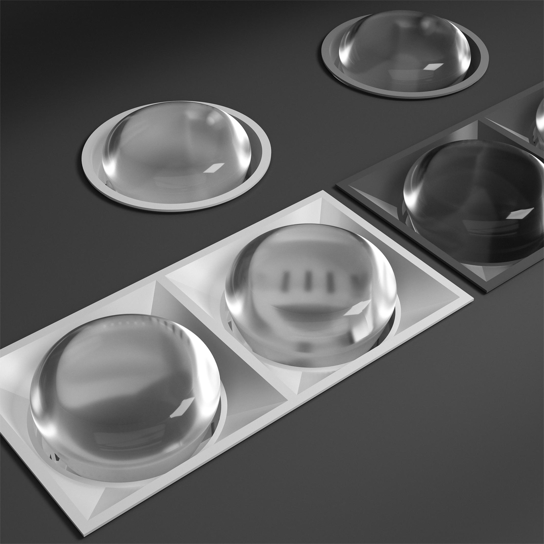 LED acrylic condenser lens