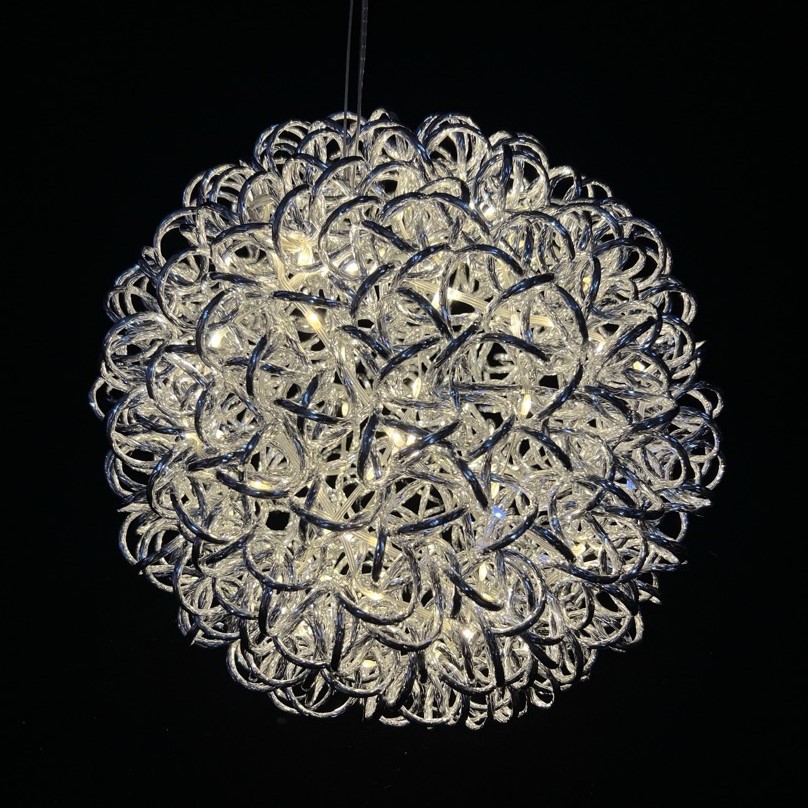 Light luxury spark ball chandelier