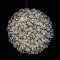 Light luxury spark ball chandelier