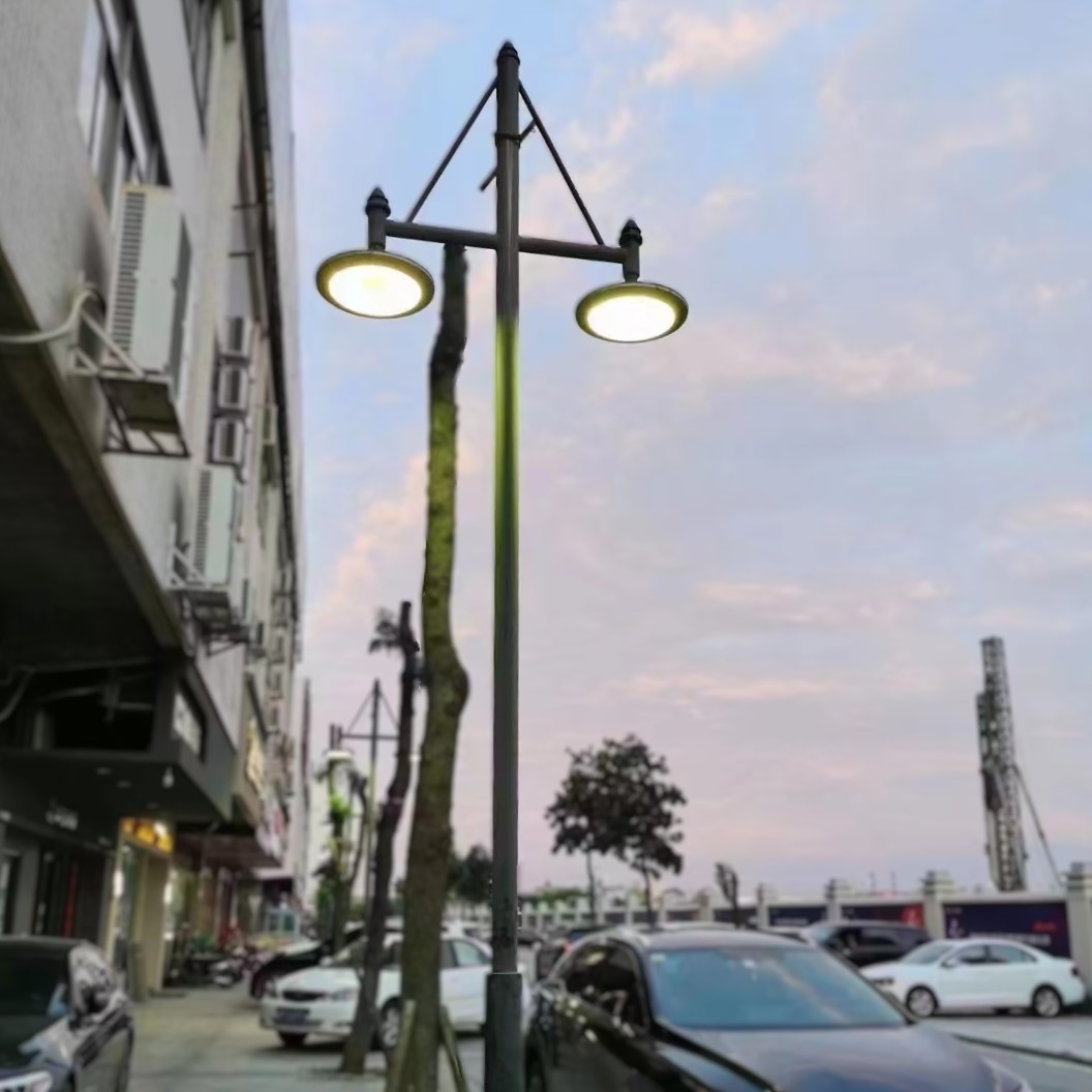 Modern double-ended garden street lights