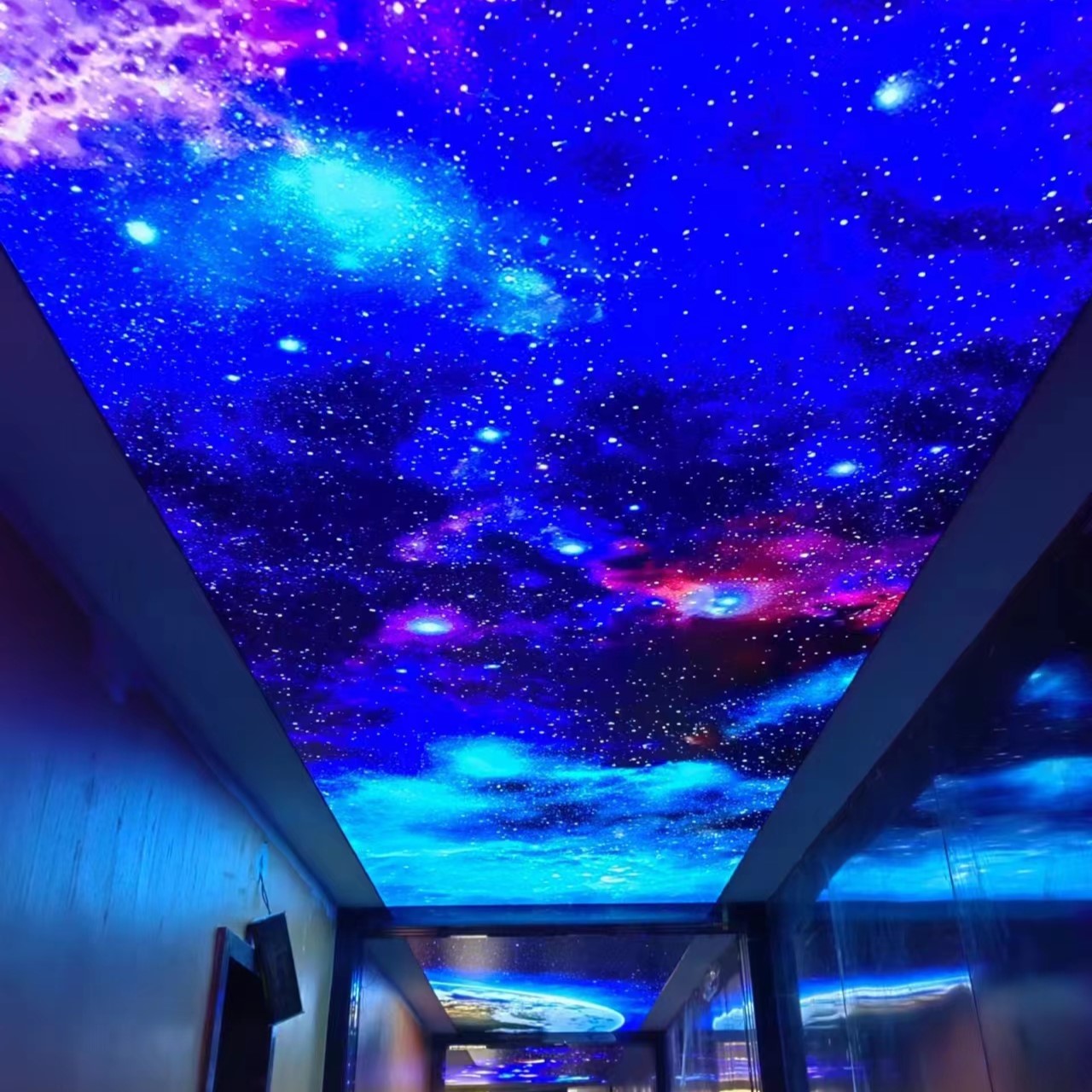 Starry sky ceiling soft film light box