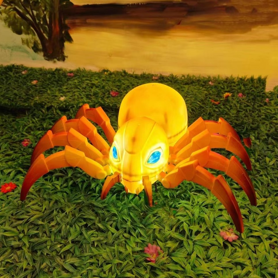Outdoor dynamic simulated insect landscape lights